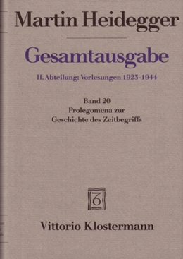 Abbildung von Heidegger / Jaeger | Martin Heidegger Gesamtausgabe | 3. Auflage | 1994 | beck-shop.de