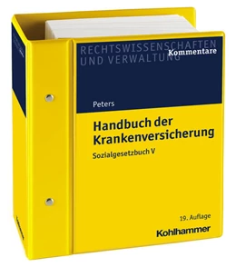 Abbildung von Peters | Handbuch der Krankenversicherung - Teil II | 1. Auflage | 2023 | beck-shop.de