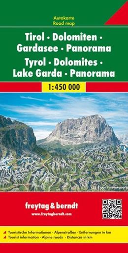 Abbildung von Tirol - Dolomiten - Gardasee Panorama 1 : 450 000 | 1. Auflage | 2016 | beck-shop.de