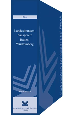 Abbildung von Dietz | Landeskrankenhausgesetz Baden-Württemberg (LKHG) | 1. Auflage | 2016 | beck-shop.de