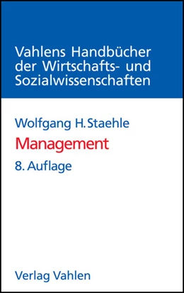 Abbildung von Staehle | Management | 8. Auflage | 1999 | beck-shop.de