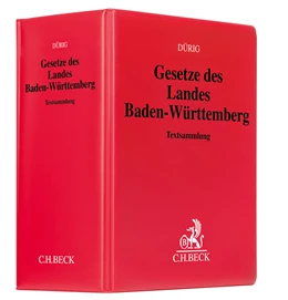 Abbildung von Dürig | Gesetze des Landes Baden-Württemberg | 156. Auflage | 2025 | beck-shop.de