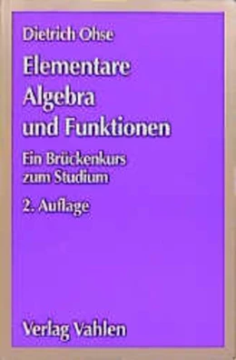 Abbildung von Ohse | Elementare Algebra und Funktionen | 2. Auflage | 2000 | beck-shop.de