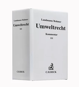 Abbildung von Landmann / Rohmer | Umweltrecht Hauptordner III 86 mm • 1 Ersatzordner (leer) | 1. Auflage | | beck-shop.de