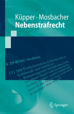 Abbildung von Küpper / Mosbacher | Nebenstrafrecht | 1. Auflage | 2026 | beck-shop.de