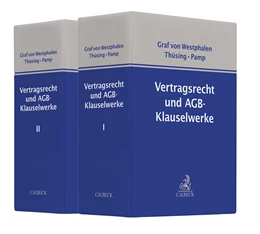 Abbildung von von Westphalen / Thüsing | Vertragsrecht und AGB-Klauselwerke | 50. Auflage | 2024 | beck-shop.de