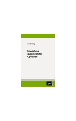Abbildung von Kersting | Bewertung ausgewählter Optionen | 1. Auflage | 2009 | beck-shop.de