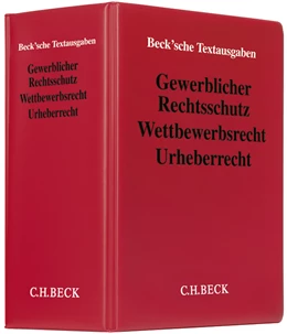 Abbildung von Gewerblicher Rechtsschutz Hauptordner 100 mm • 1 Ersatzordner (leer) | 1. Auflage | 2011 | beck-shop.de
