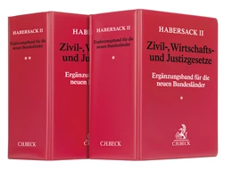 Abbildung von Habersack II | Zivil-, Wirtschafts- und Justizgesetze für die neuen Bundesländer | 66. Auflage | 2024 | beck-shop.de