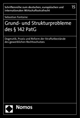 Abbildung von Fontaine | Grund- und Strukturprobleme des § 142 PatG | 1. Auflage | 2011 | 15 | beck-shop.de