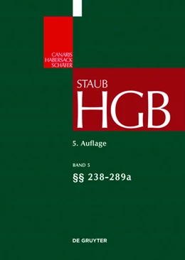 Abbildung von Staub | Handelsgesetzbuch: HGB, Band 5: §§ 238-289a | 5. Auflage | 2014 | beck-shop.de