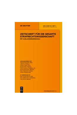 Abbildung von Zeitschrift für die gesamte Strafrechtswissenschaft - ZStW | 1. Auflage | 2025 | beck-shop.de