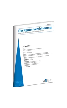 Abbildung von rv • Die Rentenversicherung | 59. Auflage | 2025 | beck-shop.de