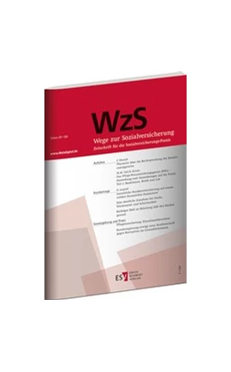 Abbildung von WzS - Wege zur Sozialversicherung | 72. Auflage | 2025 | beck-shop.de