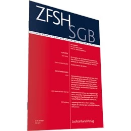 Abbildung von Hohm / Schellhorn (Hrsg.) | ZFSH/SGB - Zeitschrift für die sozialrechtliche Praxis | 57. Auflage | 2025 | beck-shop.de