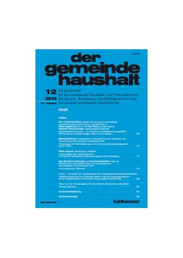 Abbildung von Der Gemeindehaushalt | 119. Auflage | 2025 | beck-shop.de