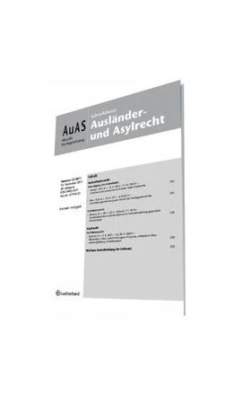 Abbildung von Fritz | Schnelldienst Ausländer- und Asylrecht • AuAS | 27. Auflage | 2025 | beck-shop.de