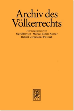 Abbildung von Archiv des Völkerrechts (AVR) | 56. Auflage | 2025 | beck-shop.de