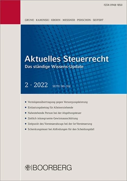 Abbildung von Aktuelles Steuerrecht | 25. Auflage | 2025 | beck-shop.de