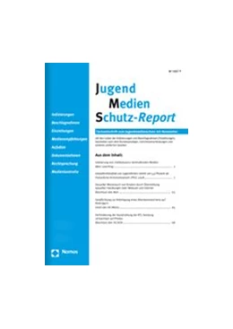 Abbildung von Jugend Medien Schutz-Report • JMS | 41. Auflage | 2025 | beck-shop.de