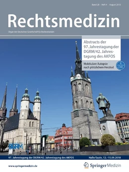 Abbildung von Rechtsmedizin | 28. Auflage | 2025 | beck-shop.de