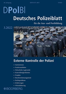 Abbildung von Deutsches Polizeiblatt (DPolBl) | 36. Auflage | 2025 | beck-shop.de