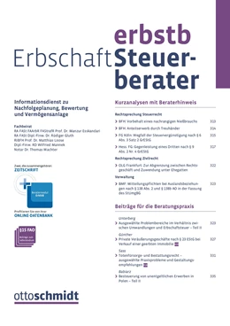 Abbildung von Der Erbschaft-Steuerberater - ErbStB | 1. Auflage | 2025 | beck-shop.de