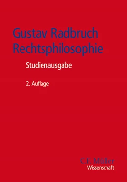 Abbildung von Dreier / Paulson | Gustav Radbruch - Rechtsphilosophie | 2. Auflage | 2011 | beck-shop.de