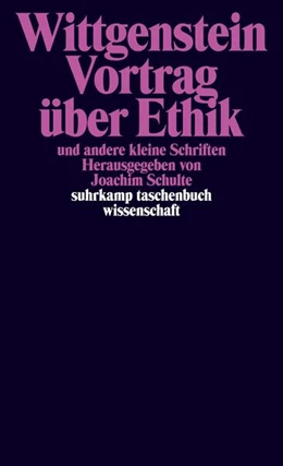 Abbildung von Wittgenstein / Schulte | Vortrag über Ethik | 6. Auflage | 1989 | beck-shop.de