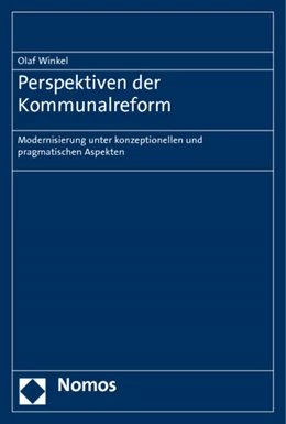 Abbildung von Winkel | Perspektiven der Kommunalreform | 1. Auflage | 2011 | beck-shop.de