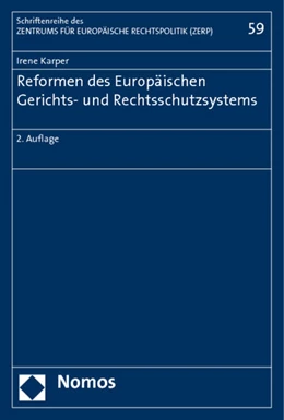 Abbildung von Karper | Reformen des Europäischen Gerichts- und Rechtsschutzsystems | 2. Auflage | 2011 | 59 | beck-shop.de