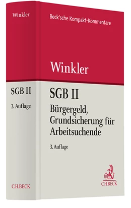 Abbildung von Winkler | SGB II | 3. Auflage | 2024 | beck-shop.de