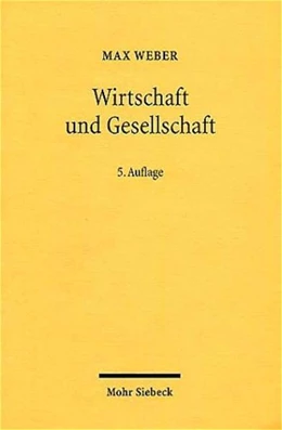 Abbildung von Winckelmann / Weber | Wirtschaft und Gesellschaft | 5. Auflage | 2002 | beck-shop.de