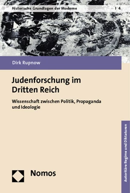 Abbildung von Rupnow | Judenforschung im Dritten Reich | 1. Auflage | 2011 | 4 | beck-shop.de