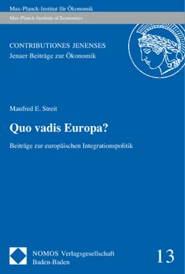 Abbildung von Streit | Quo vadis Europa? | 1. Auflage | 2011 | 13 | beck-shop.de