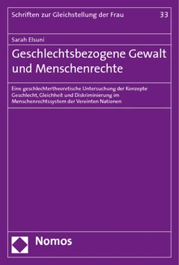 Abbildung von Elsuni | Geschlechtsbezogene Gewalt und Menschenrechte | 1. Auflage | 2011 | 33 | beck-shop.de
