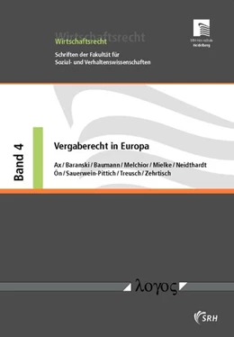 Abbildung von Ax / Baranski | Vergaberecht in Europa | 1. Auflage | 2010 | 4 | beck-shop.de