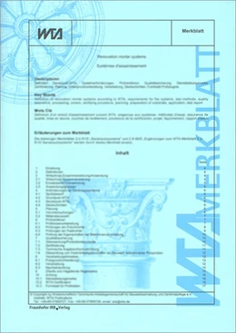 Abbildung von Schutz und Instandsetzung von Beton: Untergrund-Anforderungen, Vorbereitung und Prüfung | 1. Auflage | 1998 | beck-shop.de