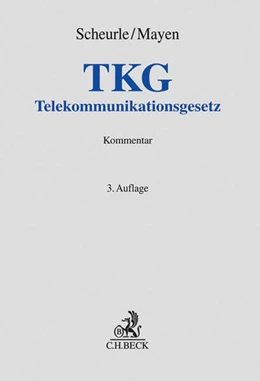 Abbildung von Scheurle / Mayen | Telekommunikationsgesetz: TKG | 3. Auflage | 2018 | beck-shop.de