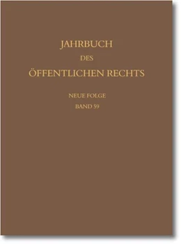 Abbildung von Häberle | Jahrbuch des öffentlichen Rechts der Gegenwart. Neue Folge | 1. Auflage | 2011 | Band 59 | beck-shop.de