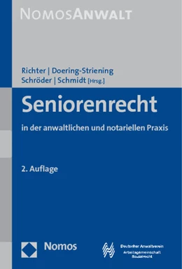 Abbildung von Richter / Doering-Striening | Seniorenrecht | 2. Auflage | 2011 | beck-shop.de