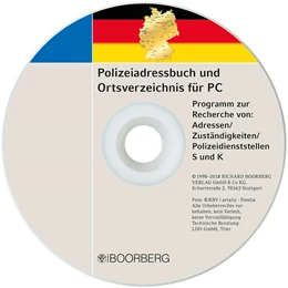 Abbildung von Tauras | Polizeiadressbuch und Ortsverzeichnis für PC | 1. Auflage | 2023 | beck-shop.de