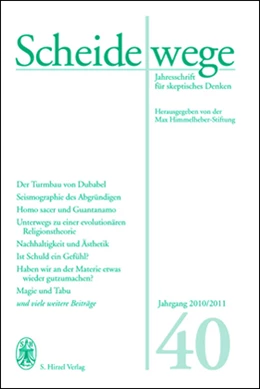 Abbildung von Scheidewege 2010/2011 - Jahrgang 40 | 1. Auflage | | beck-shop.de