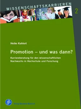 Abbildung von Kahlert | Promotion – und was dann? | 1. Auflage | 2025 | 2 | beck-shop.de