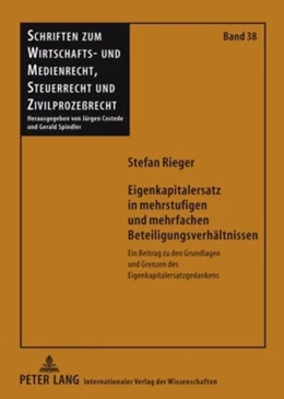 Abbildung von Rieger | Eigenkapitalersatz in mehrstufigen und mehrfachen Beteiligungsverhältnissen | 1. Auflage | 2009 | beck-shop.de