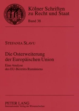 Abbildung von Slavu | Die Osterweiterung der Europäischen Union | 1. Auflage | 2008 | 38 | beck-shop.de