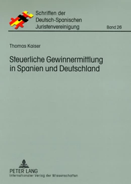 Abbildung von Kaiser | Steuerliche Gewinnermittlung in Spanien und Deutschland | 1. Auflage | 2008 | 26 | beck-shop.de