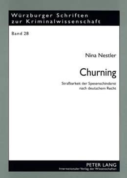 Abbildung von Nestler | Churning | 1. Auflage | 2008 | 28 | beck-shop.de