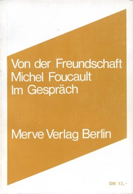 Abbildung von Foucault | Von der Freundschaft als Lebensweise | 1. Auflage | 2008 | beck-shop.de