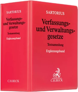 Abbildung von Sartorius | Verfassungs- und Verwaltungsgesetze Ergänzungsband | 66. Auflage | 2025 | beck-shop.de